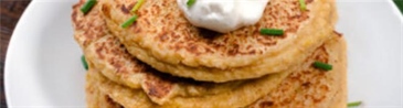 Oatmeal and Potato Pancakes